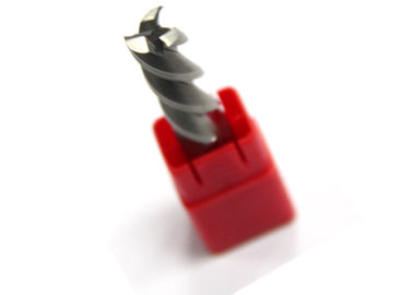 3 Blade Tungsten Steel Aluminum Cutting End Mills Uncoated No Coating
