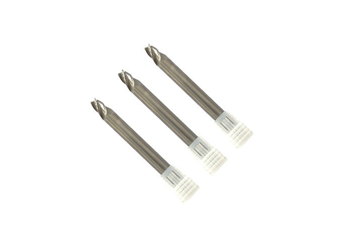 Conical Tapered End Mills For CNC Process Customized Size High Speed Cutting