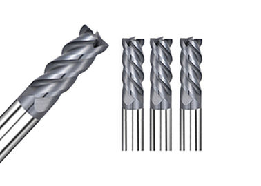HRC68° Hochgeschwindigkeit Hohe Härte Flachkarbid End Mill Cutter 4 Flöte
